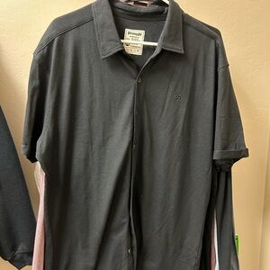 YoungLA black Button Down Shirt